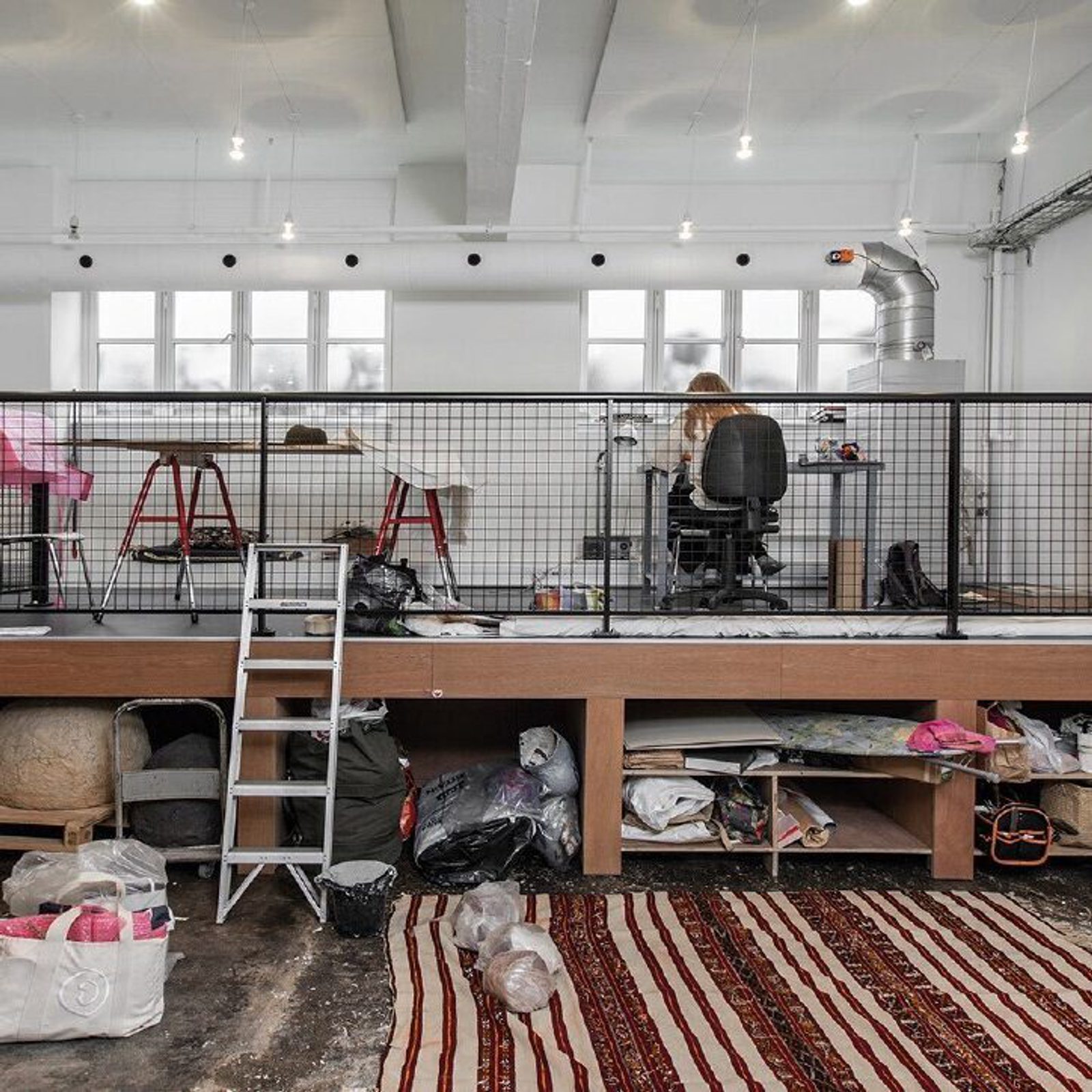 Bikubenfondens tidligere atelier Foto Natascha Thiara Rydvald