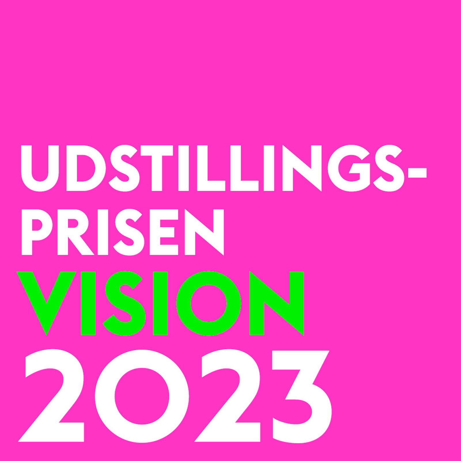 Udstillingsprisen Vision 2023 1