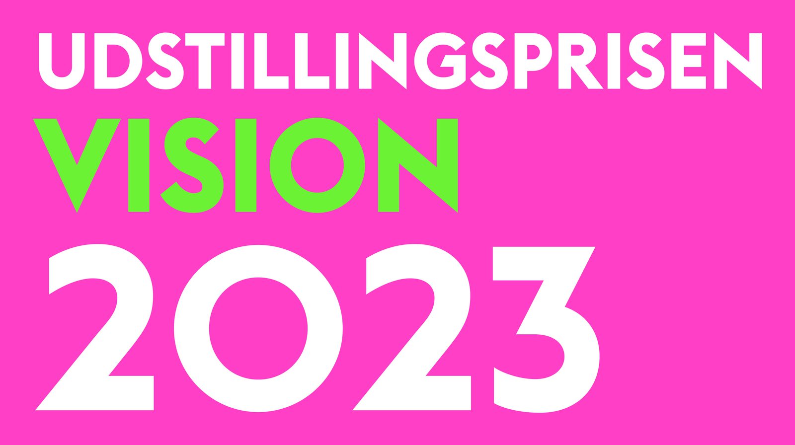 Udstillingsprisen Vision 2023 1