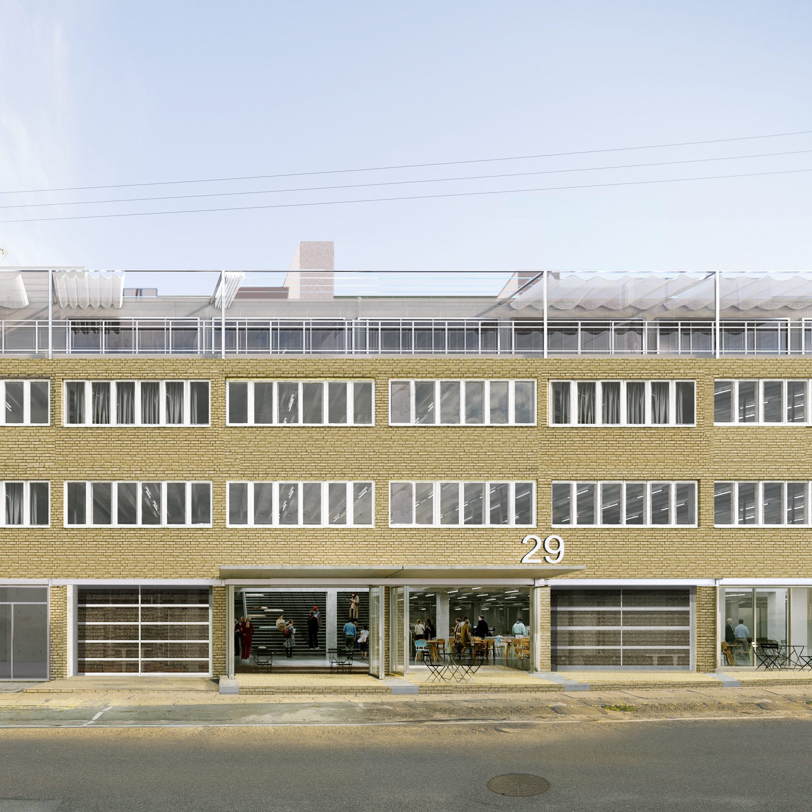 Visualisering nordfacade