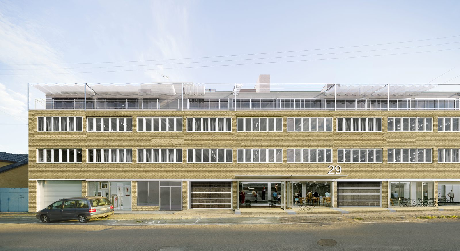 Visualisering nordfacade